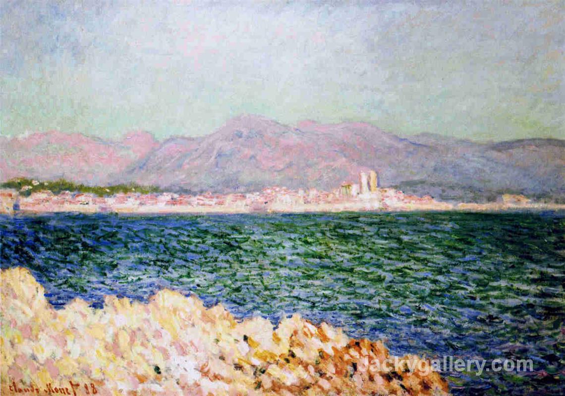 The Gulf of Antibes by Claude Monet paintings reproduction